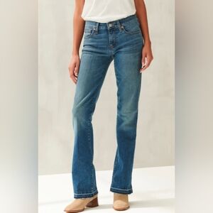 Lucky Brand Lolita Boot Cut Candiani Mid Rise Medium Wash Stretch Jean Sz 6